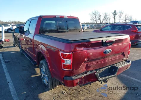 2018 Ford F-150 Xlt from USA, damaged, VIN 1FTEW1EP5JKF48601
